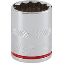 Channellock 3/8 In. Drive 5/8 In. 12-Point Shallow Standard Socket