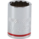 Channellock 3/8 In. Drive 9/16 In. 12-Point Shallow Standard Socket