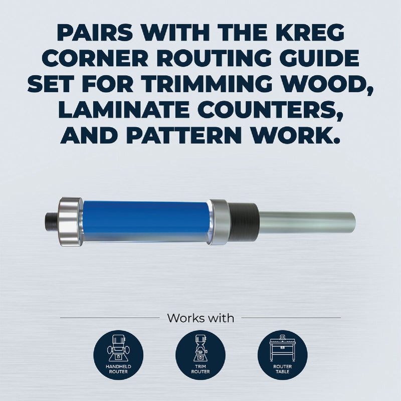 Kreg 1/4 In. Flush Trim Bit