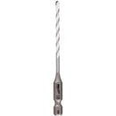 Milwaukee SHOCKWAVE 1/8 In. x 3-1/2 In. Impact Duty Carbide Multi-Material Hex Shank Drill Bit