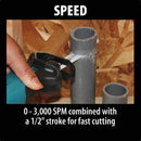 Makita 18 Volt LXT Lithium-Ion Compact Cordless Reciprocating Saw (Tool Only)