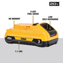 DEWALT 20V MAX Lithium-Ion 3.0 Ah Compact Battery Pack (2-Pack)