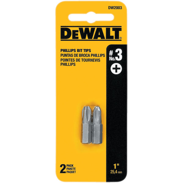 DEWALT Phillips #3 1 In. Insert Screwdriver Bit
