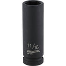 Channellock 1/2 In. Drive 11/16 In. 6-Point Deep Standard Impact Socket