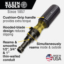Klein Tools Conduit Fitting and Reaming Screwdriver