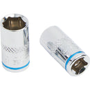 Channellock Metric 1/4 In. Drive 6-Point Shallow Socket Set (10-Piece)