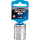 Channellock 1/2 In. Drive 7/8 In. 12-Point Shallow Standard Socket