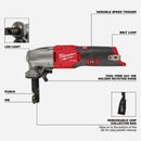 Milwaukee M12 Fuel Lithium-Ion 16 Gauge Variable Speed Nibbler (Tool Only)
