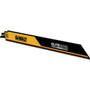 DEWALT Elite Series 12 In. 8 TPI Wood w/Nails Demolition Reciprocating Saw Blade