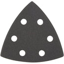 Milwaukee OPEN-LOK 3-1/2 In. 180 Grit Triangle Sandpaper (6-Pack)