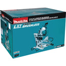 Makita 18 Volt LXT Lithium-Ion Brushless 10 In. Dual-Bevel Sliding Compound Cordless Miter Saw Kit with Laser