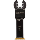 Milwaukee OPEN-LOK 1-1/4 In. Titanium Enhanced Bi-Metal Multi-Material Oscillating Blade