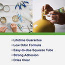 GE Specialty Projects Premium Silicone Glue, Clear, 2.8  Oz. Tube