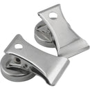 Master Magnetics 1 In. Dia. Chrome Magnetic Note Holder Clip (2-Pack)