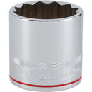 Channellock 1/2 In. Drive 1-1/2 In. 12-Point Shallow Standard Socket