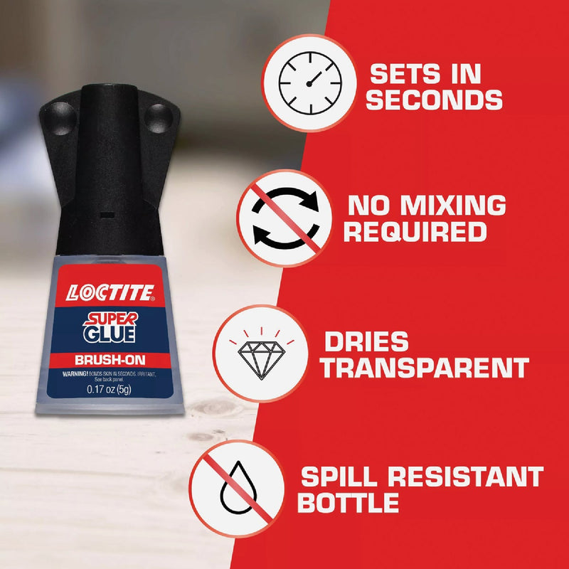 LOCTITE 0.18 Oz. Liquid Brush On Super Glue