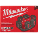 Milwaukee M18 18V 6-Port Sequential Battery Charger