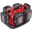 Milwaukee M18 18V 6-Port Sequential Battery Charger