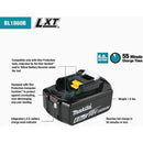 Makita 18 Volt LXT Lithium-Ion 6.0 Ah Tool Battery (2-Pack)