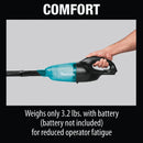Makita 18 Volt LXT Cordless Bagless Compact Stick Vacuum Cleaner, Black (Tool Only)