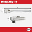 Milwaukee 3/8 In. Drive 90-Tooth Ratchet