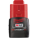 Milwaukee M12 REDLITHIUM 12 Volt Lithium-Ion CP 2.0 Ah Tool Battery