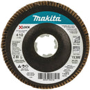 Makita X-LOCK 4-1/2 In. x 7/8 In. 80-Grit Type 29 Zirconia Angle Grinder Flap Disc