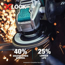 Makita X-LOCK 4-1/2 In. x 7/8 In. 120-Grit Type 27 Zirconia Angle Grinder Flap Disc