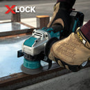 Makita X-LOCK 3 In. Crimped 0.012 In. Brass Coated Carbon Steel Cup Angle Grinder Wire Brush