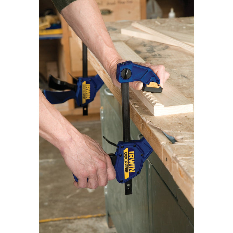 Irwin Quick-Grip 12 In. Medium-Duty One-Hand Bar Clamp