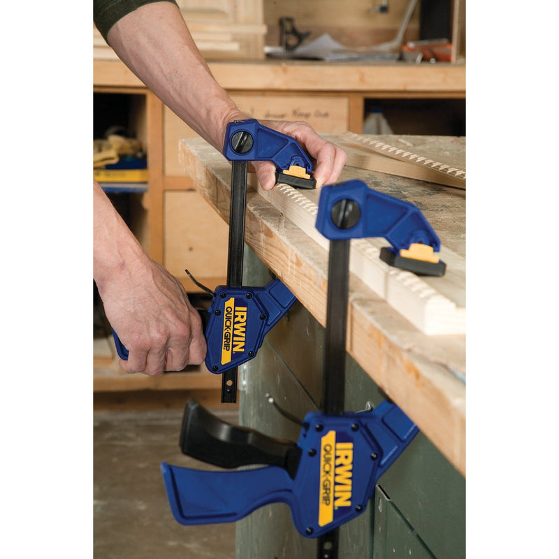 Irwin Quick-Grip 12 In. Medium-Duty One-Hand Bar Clamp