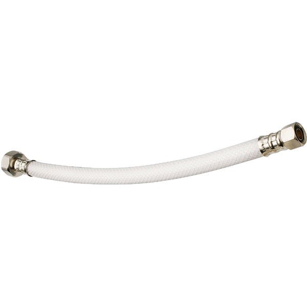 Do it Best 1/2 In. F X 3/8 In. OD X 36 In. L Vinyl Faucet Connector