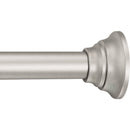 Moen 44 In. To 72 In. Straight Adjustable Tension Shower Rod, Brushed Nickel