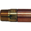 Prier 1/2 In. SWT x 1/2 In. IPS x 12 In. Quarter-Turn Frost Free Wall Hydrant