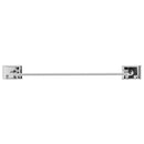 Decko Diamond Bar Design 24 In. Chrome Towel Bar