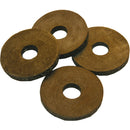 Lasco 1.13 In. Round Cloth Inserted Black Rubber Tank to Bowl Washers (4 Ct.)