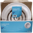 Selkirk 6 In. Round Ceiling Diffuser