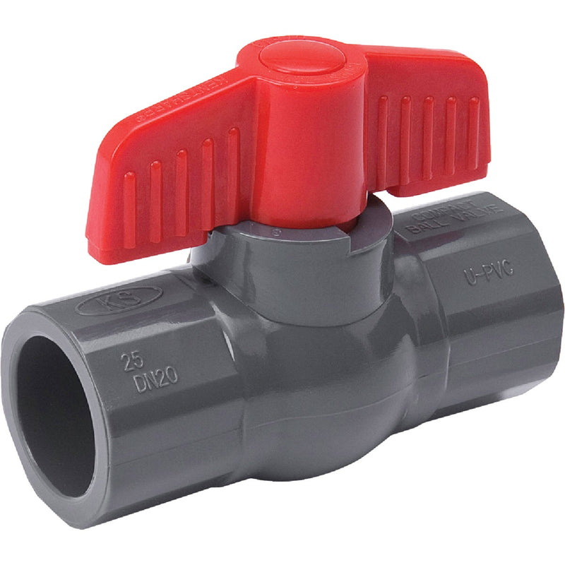 ProLine 3/4 In. Solvent x 3/4 In. Solvent PVC Ball Valve