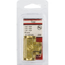 Lasco 1/4 In. FPT Yellow Brass Tee