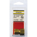 Lasco 1/4 In. FC x 3/8 In. MC Brass Compression Adapter