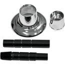 Danco 1/2 In. Chrome Zinc Flange