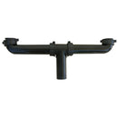 Lasco 1-1/2 In. x 16 In. Black Plastic Center Outlet Waste
