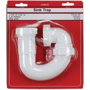 Lasco 1-1/2 In. or 1-1/4 In. White Plastic J-Bend
