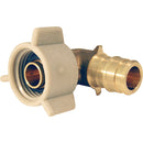 Apollo Retail 1/2 In. Barb x 1/2 In. FNPT 90 Deg. Brass Swivel PEX-A Elbow (1/4 Bend)
