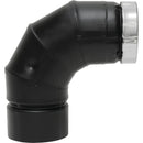 SELKIRK VP Pellet Pipe 3 In. x 5-13/16 In. x 90 deg Pellet Stove Pipe Elbow