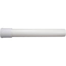 Keeney 1-1/2 In. x 12 In. White Plastic Extension Tube