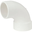Charlotte Pipe 3 In. Schedule 40 90 Deg. DWV PVC Street Elbow (1/4 Bend)