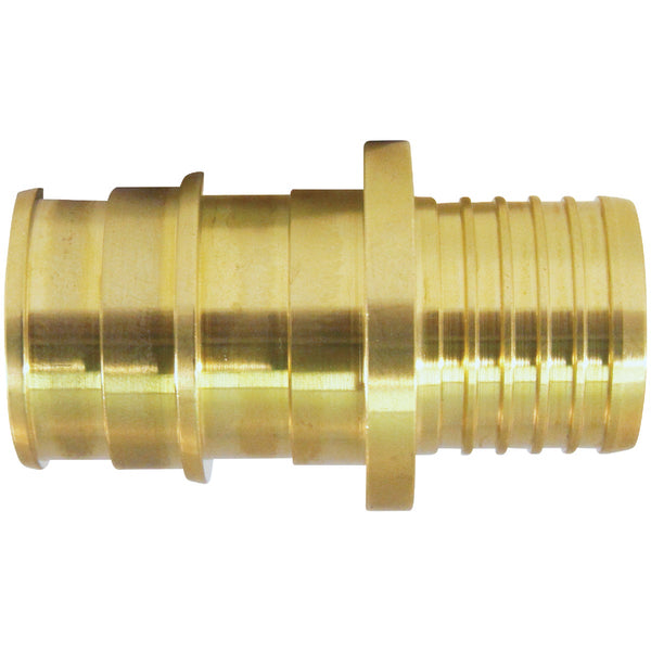 Apollo Retail 1/2 In. Barb x 1/2 In. Polybutylene Brass PEX-A Coupling