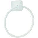 Home Impressions Vista White Towel Ring