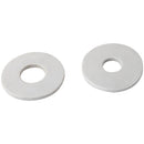 Keeney Plumber's Patch White Faucet Cover-Up Plate (2-Pack)